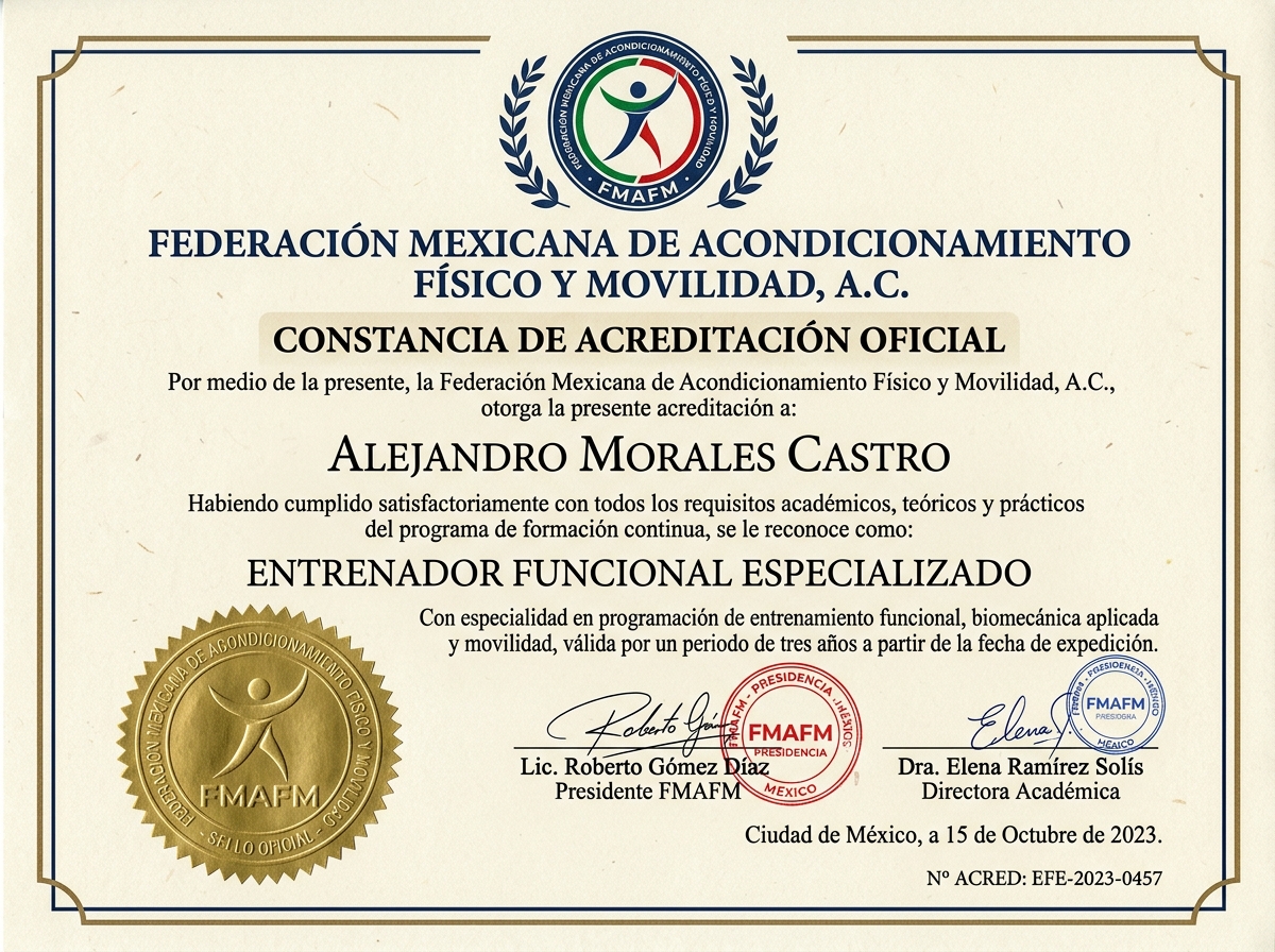 Certificado en Gimnasia Descongestiva y Prevención Sedentaria